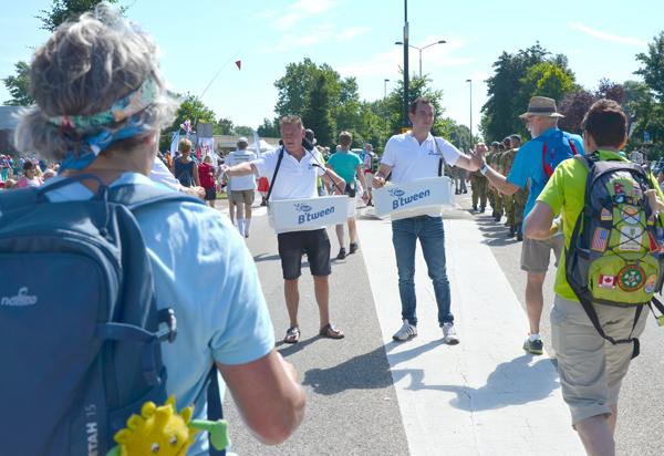 Sampling Nijmeegse Vierdaagse 2017