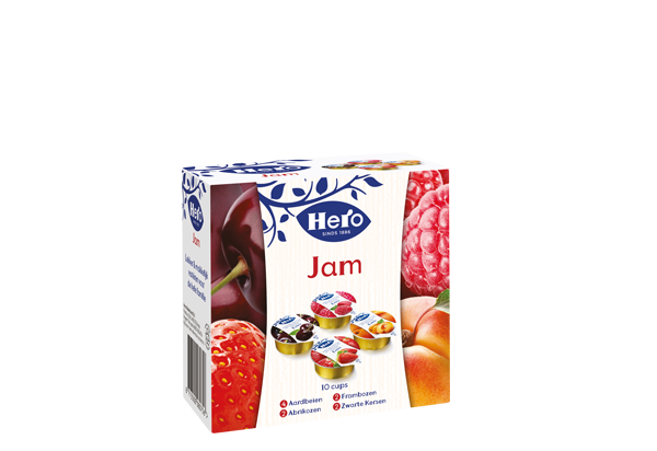 Hero Extra Jam cupjes 10 x 25G