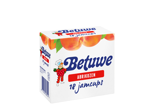 Betuwe Abrikozenjam 18 x 15G