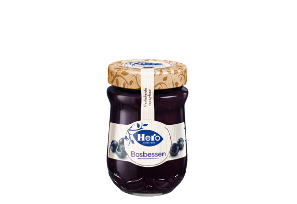 Hero Bosbessen Jam 340G