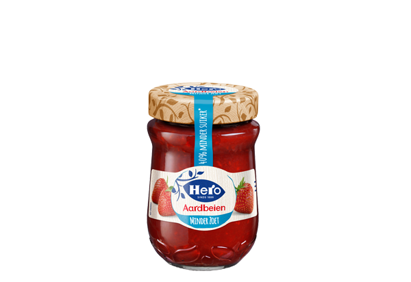 Hero Minder Zoet Aardbeien 295G