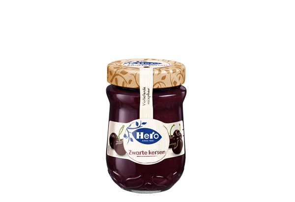 Hero Zwarte Kersen Jam 340G