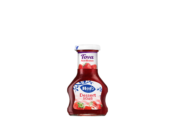 Hero Dessertsaus Tova Aardbeien 125ML