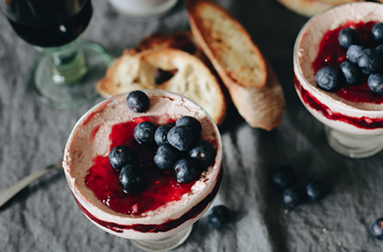 Trifle van paté