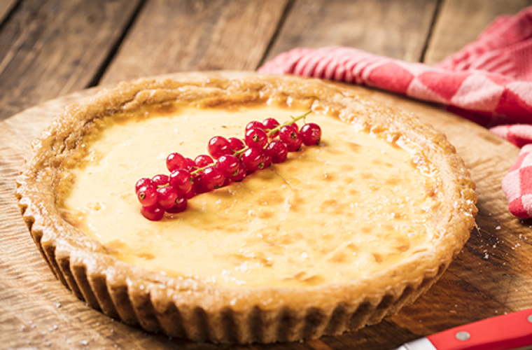 Gezouten honingtaart met Hero Tova Caramel 