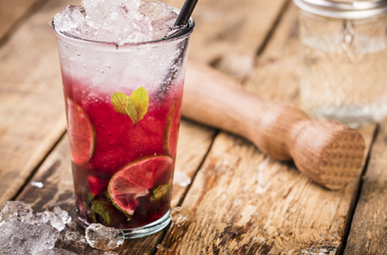 Hero Blueberry Mojito